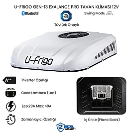 U-FRIGO Gen-13 exalance Pro TAVAN KLİMASI 12V
