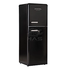 Evacool Rm 138 Litre Retro 12-24V Marin/Karavan Kompresörlü Buzdolabı (Siyah)